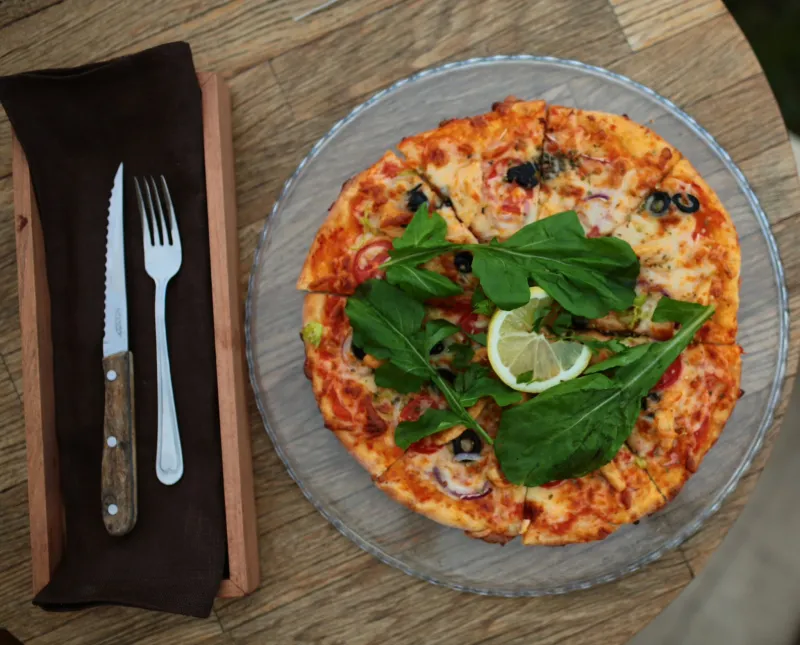 İtalyan Usulü Chicken Pizza